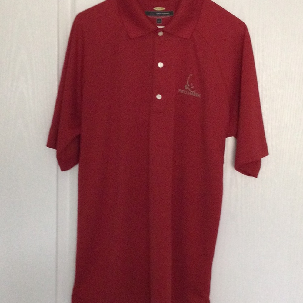 Men's Red Polo Shirt
